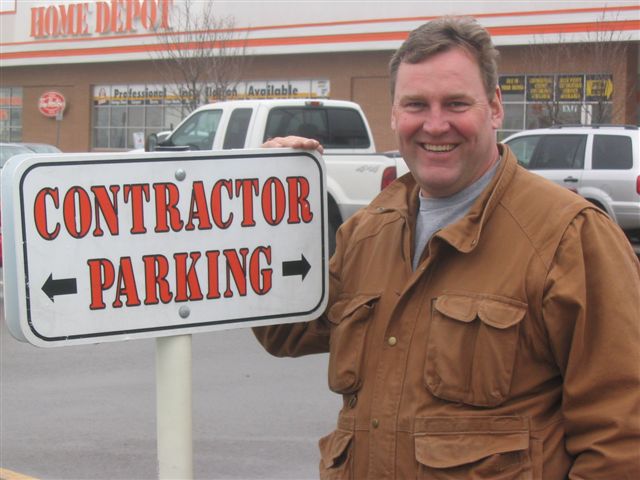 Here's Nick Godfrey, the Oakville Handyman at his favourite store